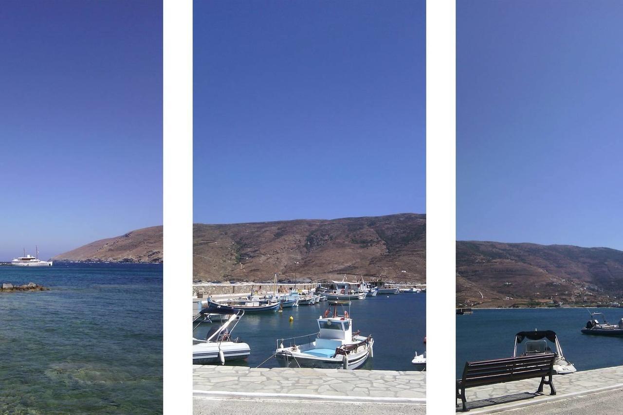 "Aura" Apt In Stone Tower 1690 • Andros Aidonia  Buitenkant foto